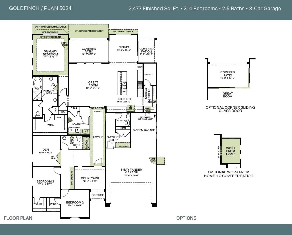 Woodside Homes floor plan